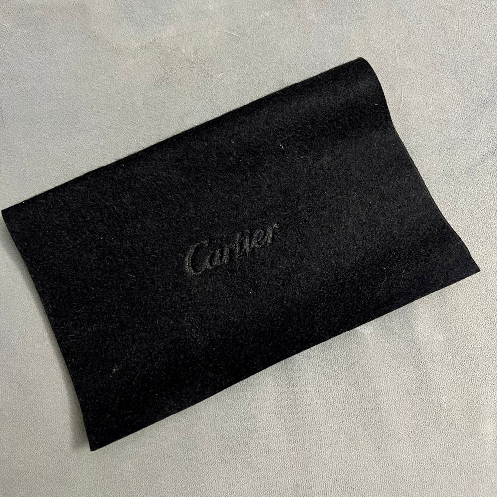 CARTIER Black Velvet Dust Bag New